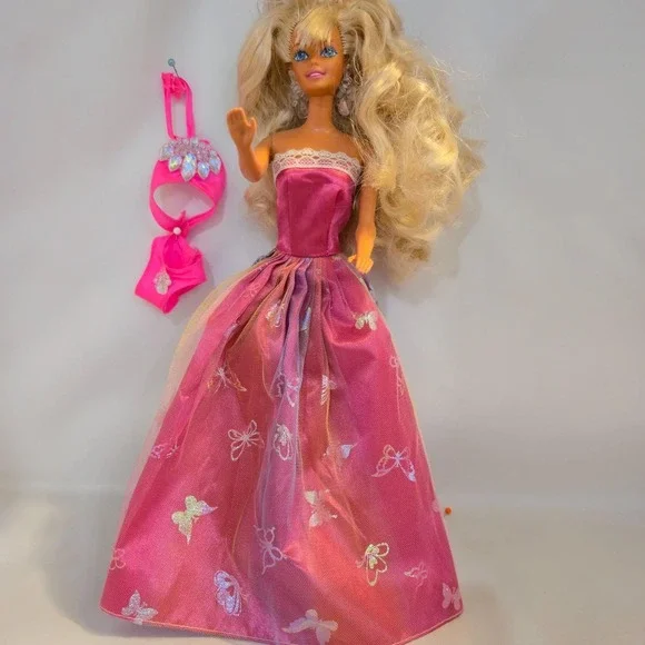 Barbie Sun Jeweled with pink swimsuit and gown - Picture 7 of 7